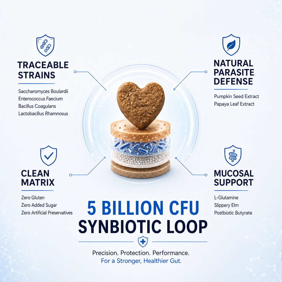 Advanced Canine Gut Cleanser & Probiotic for Digestive Repair